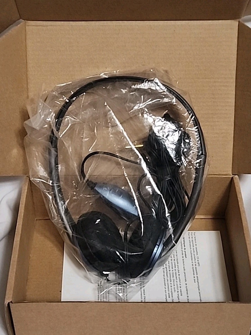 ALTEC LANSING AHP10W Personal Audio Stereo Headphones, PC, MP3, CD, Cassette…