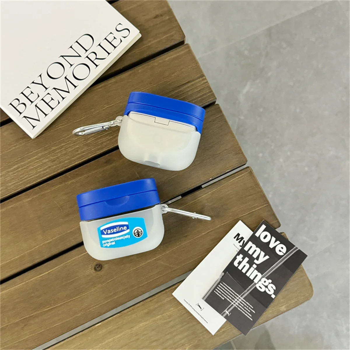 For QCY Crossky C30 Earbuds Case(2024),Cute Creative Popular Vaseline Design Si