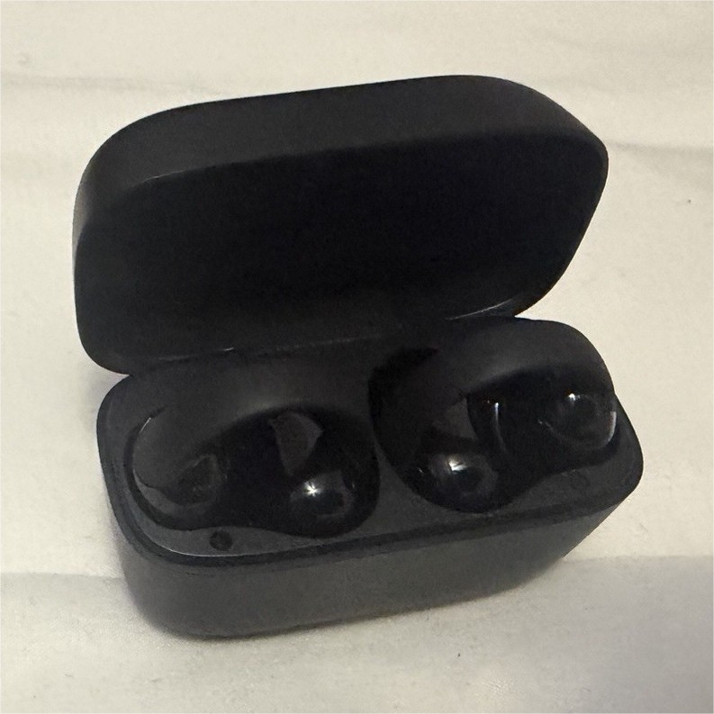 soundcore AeroClip by Anker True Wireless Bluetooth Earbuds Black + Case