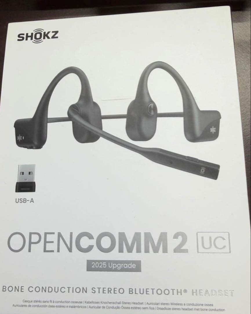 Shokz OpenComm2 UC Bone Conduction Headset 3356
