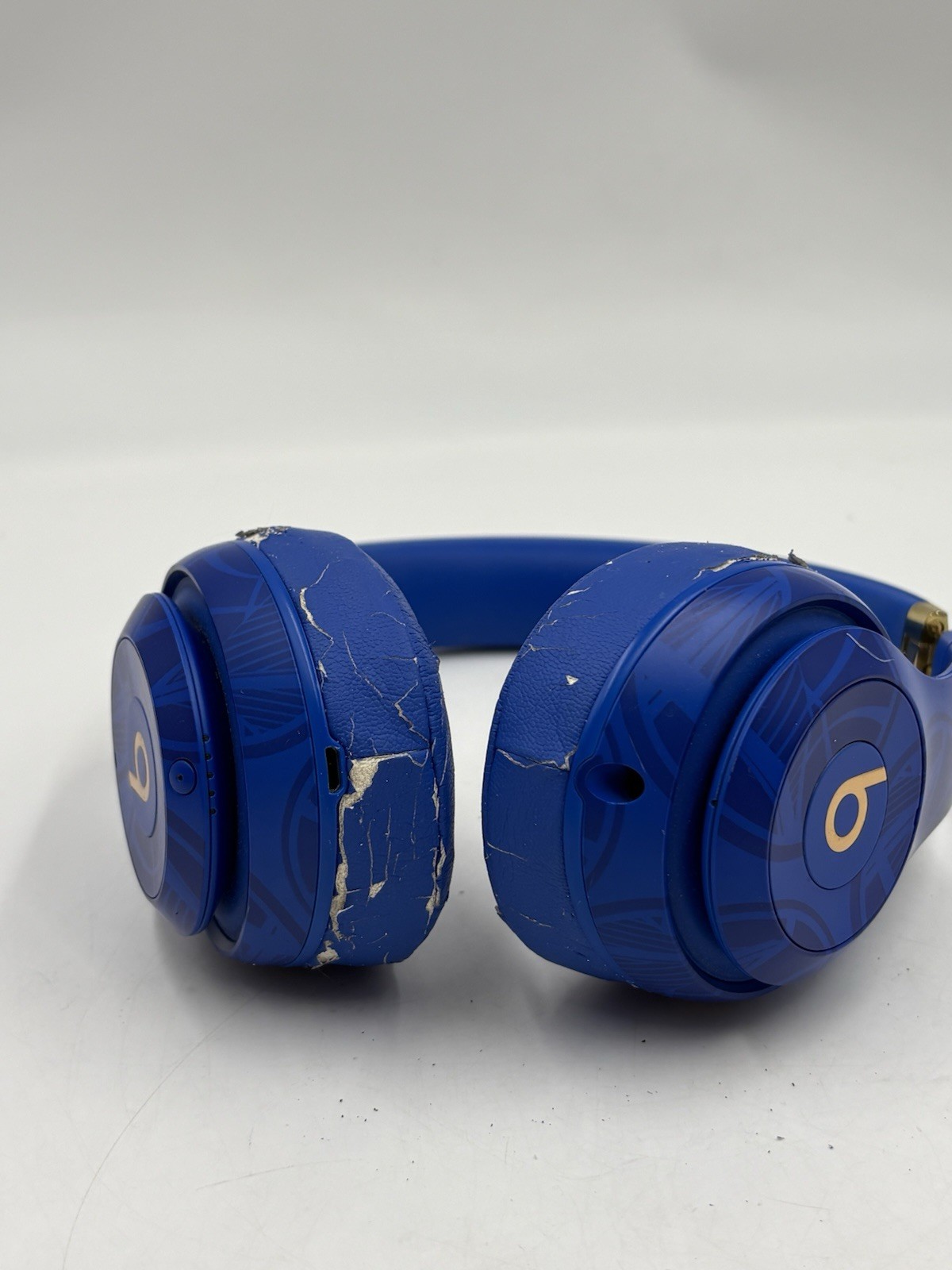 Beats Studio3 Wireless Headphones Golden State Warriors NBA Blue RARE *READ*