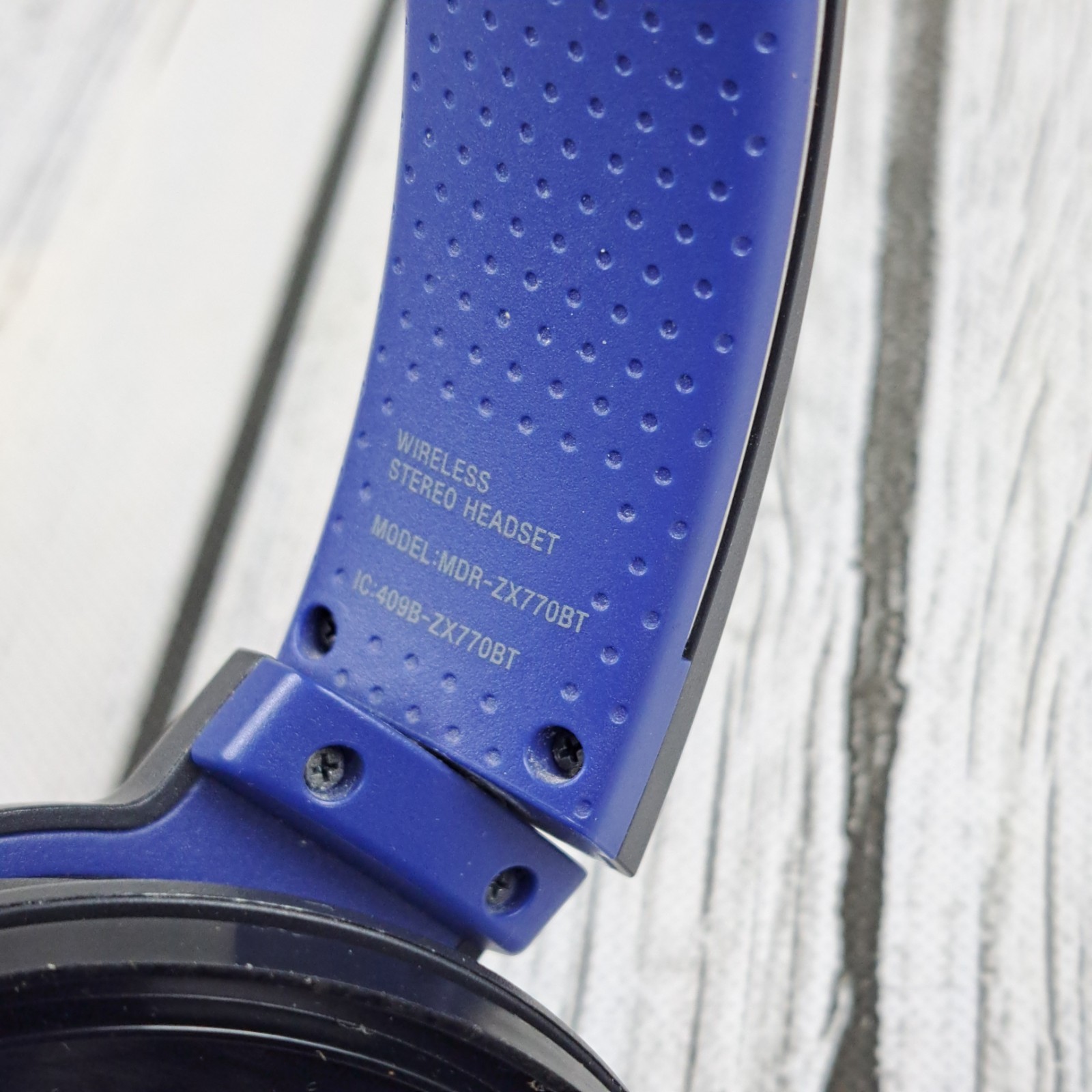 Sony MDR-ZX770BT Wireless Stereo Headset Black Blue