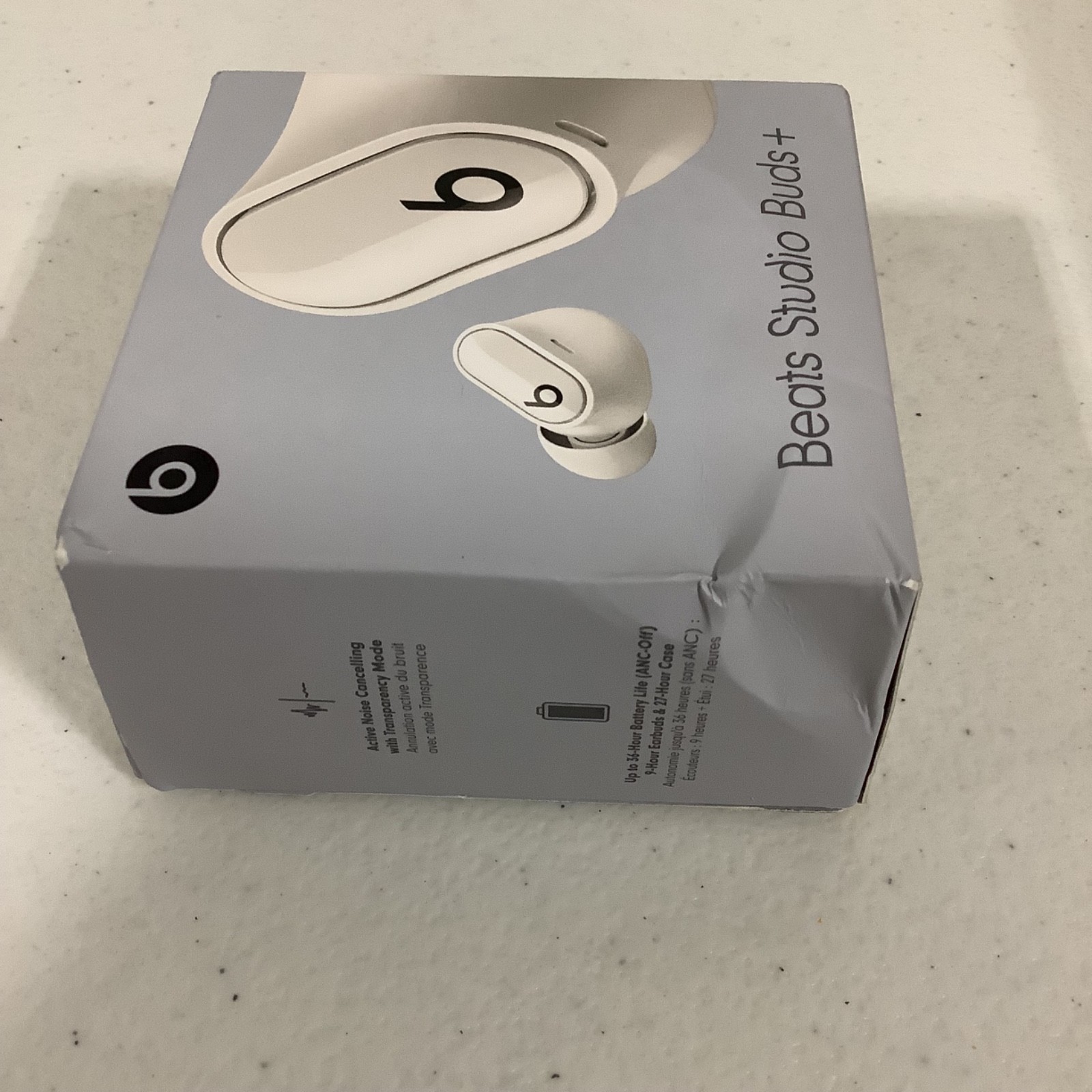 Beats Studio Buds+ MYMC2LL/A Ivory Wireless Noise Cancelling Earbuds Excellent