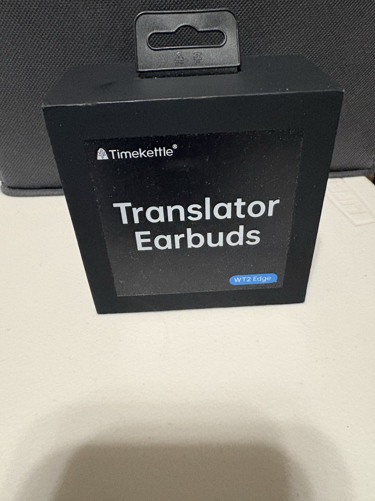 Timekettle WT2 Edge Black Bluetooth In-Ear Translator Earbuds Double Earpiece