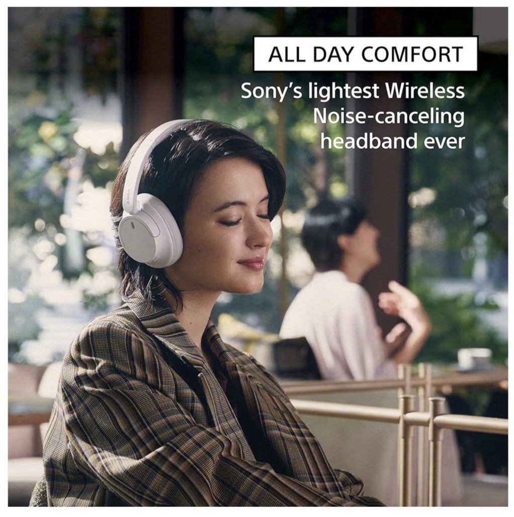 Sony WH-CH720N Wireless Over-Ear Headphones Black Microphone and Alexa Built-in
