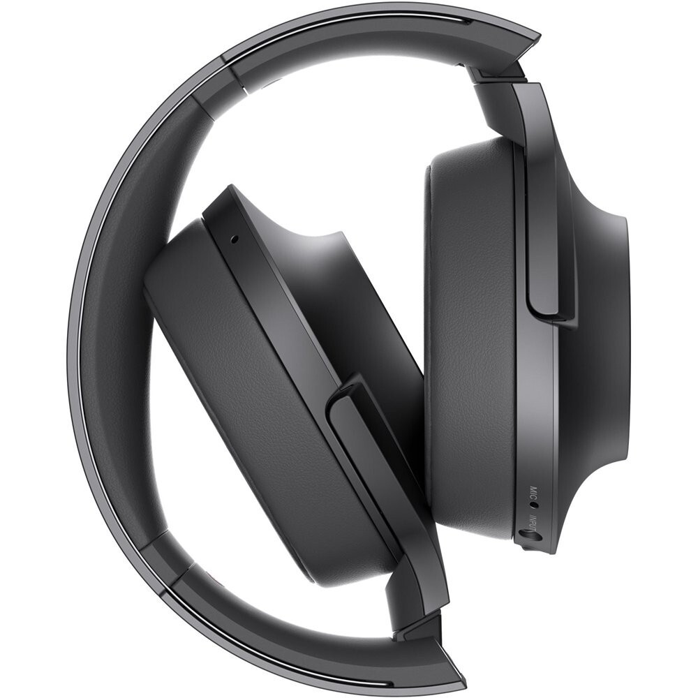 Sony MDR100 h.Ear on Wireless Noise Canceling Bluetooth Headphones – Charcoal
