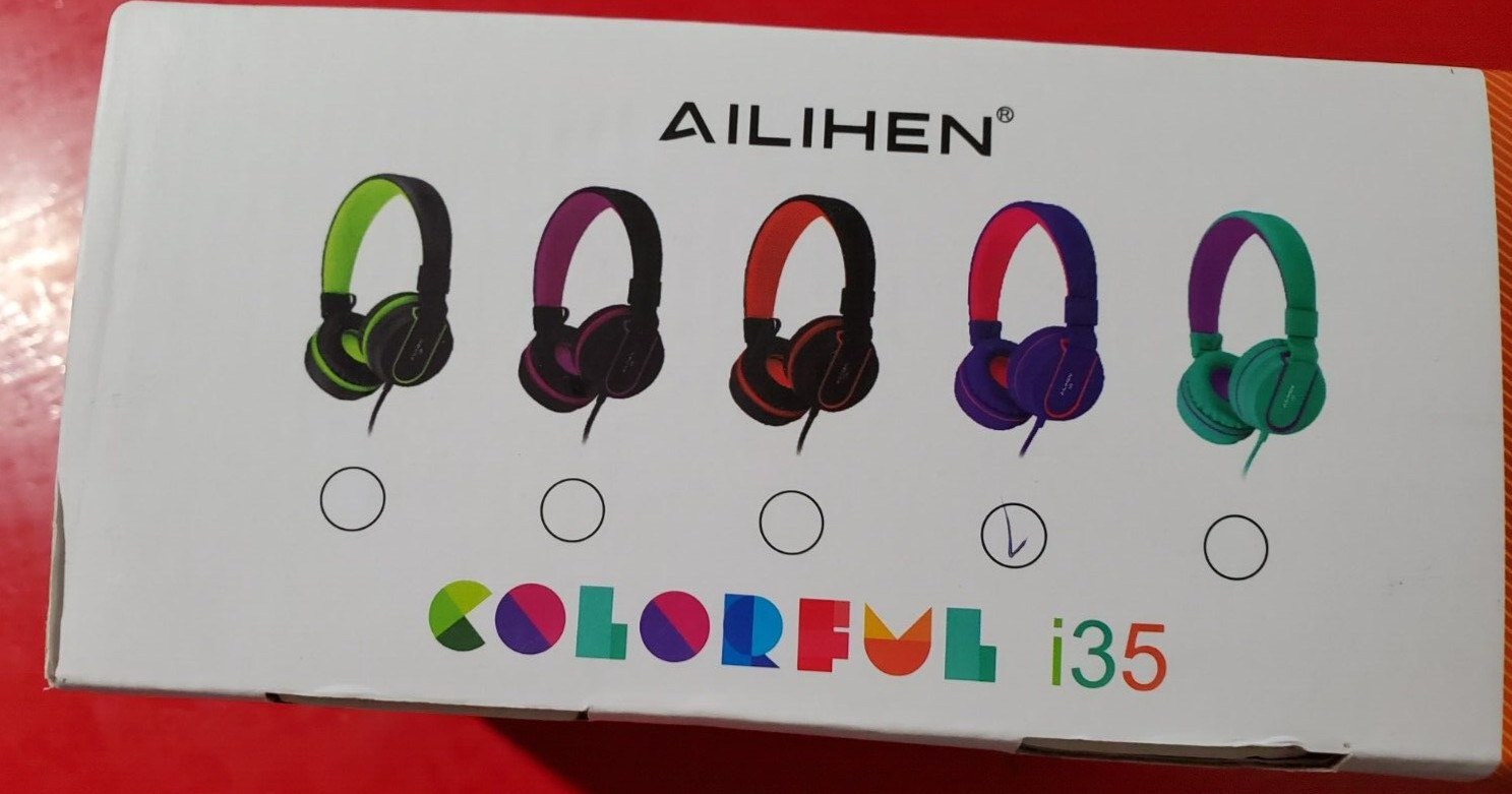 AILIHEN i35 Foldable Headphones for Kids: Collapsible Take me Everywhere