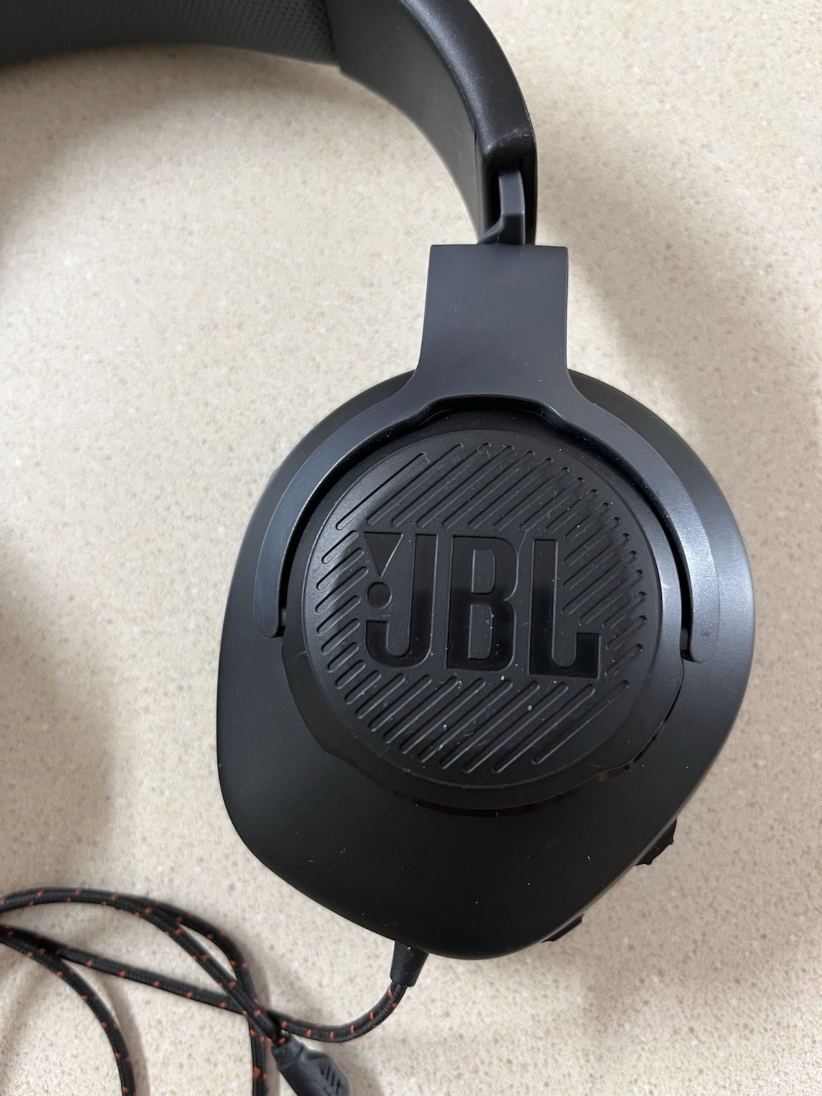 JBL Quantum 100 Wired Over-Ear Gaming Headphones Headset Black Tested Works