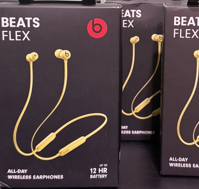 Beats By Dr. Dre Flex Yuzu Yellow In Earphones MYMD2LL/A