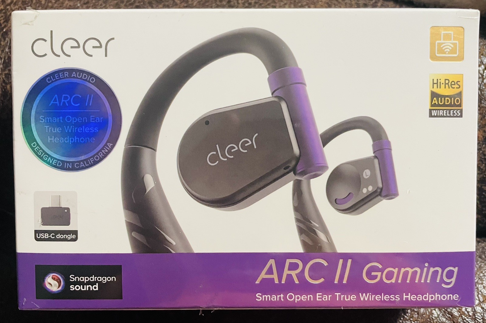 NEW Cleer ARC II Gaming Earbuds – True Wireless Open Ear Headphones, Low Latency