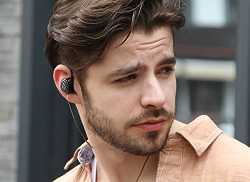 KZ ZST Pro Dynamic Hybrid Dual Driver in-Ear Headphones (Black Without Mic)