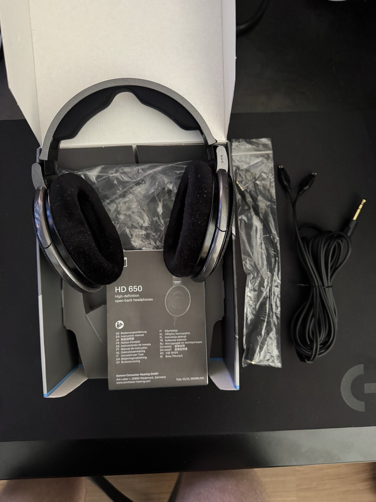 Sennheiser HD 650 Over Ear Headphones – Gray/Black ✈️ FREE SHIPPING ✈️