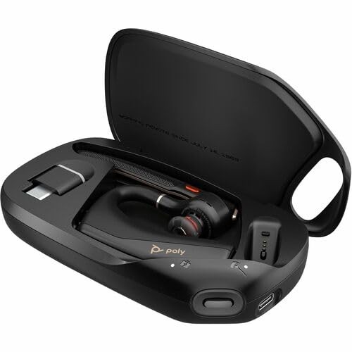 HP Poly Voyager Legend 50-M Headset UC – Mono – Wireless – Bluetooth – 98.4 ft –