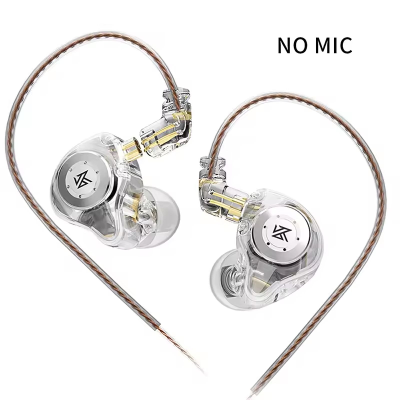 Kz Edx Pro Earphones Dynamic in Ear Monitor Hifi Wired Headphones Bass Stereo Ga