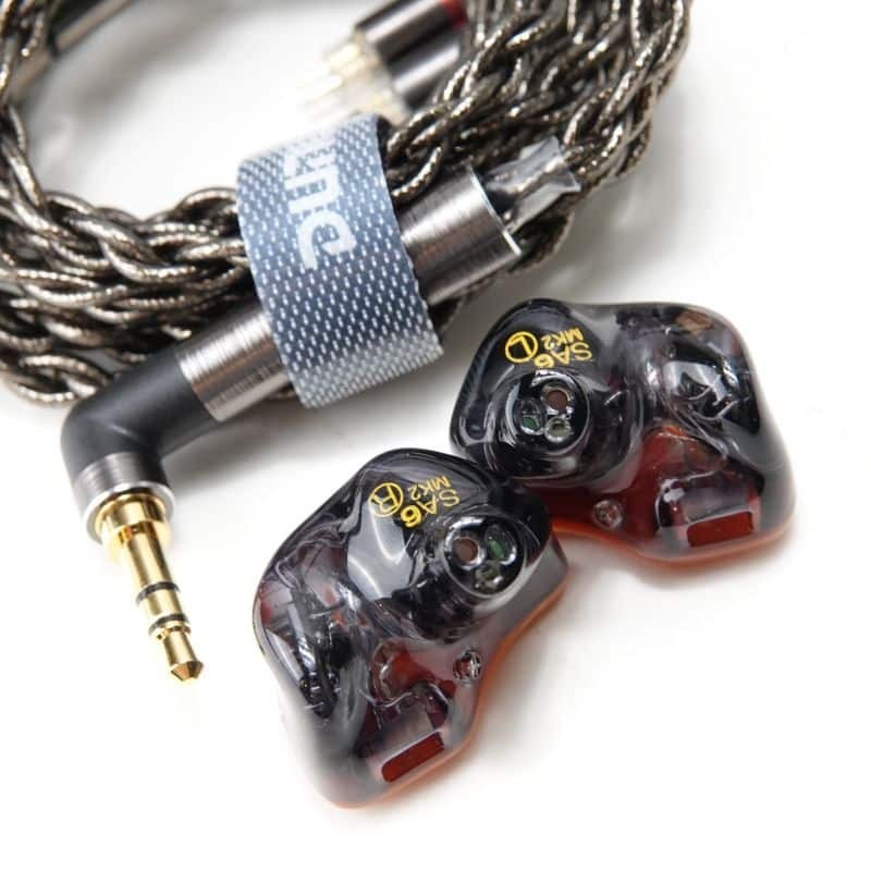 DUNU SA6 MK2 Earphone 6 Balance Armature Drivers in-ear Earbuds From Japan