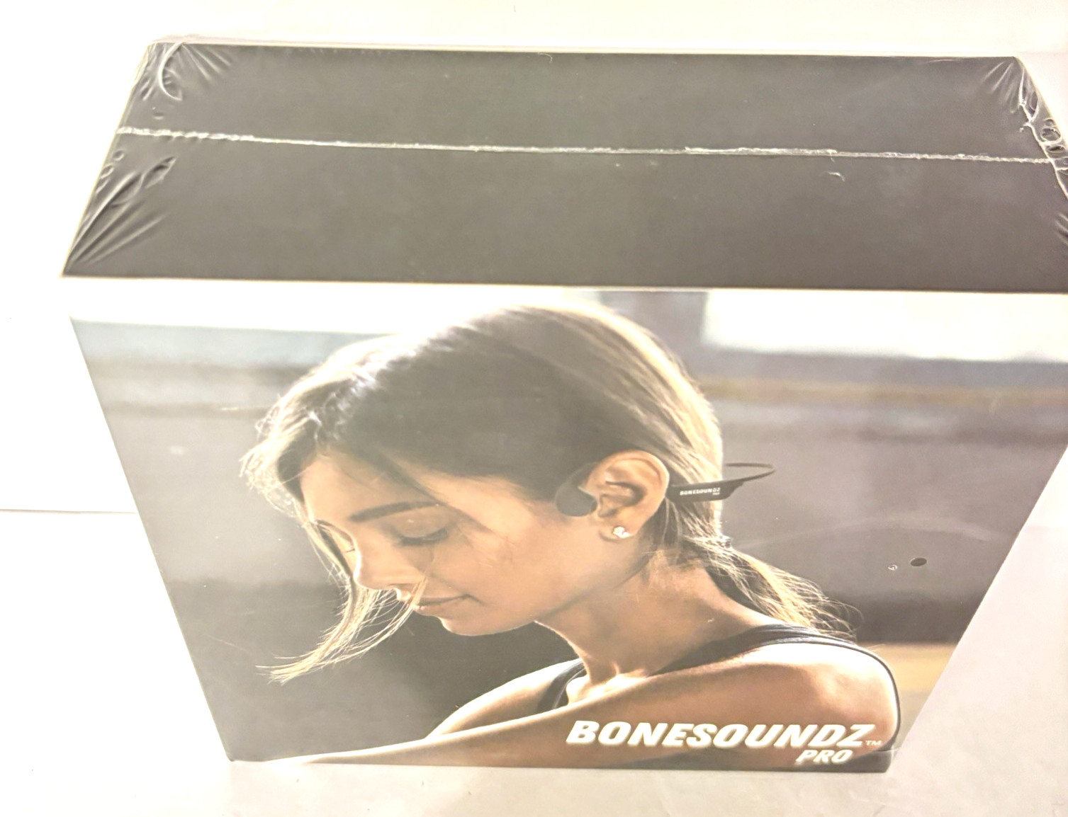 BoneSoundz Wireless Bluetooth Headphones Pro Bone Conduction White New In Box