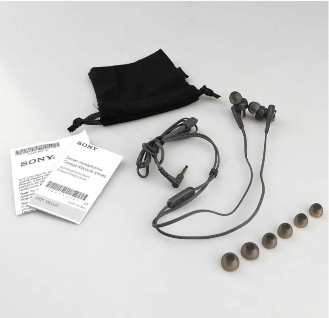 SONY MDR-XB55AP Earphones Tested & Works 6273
