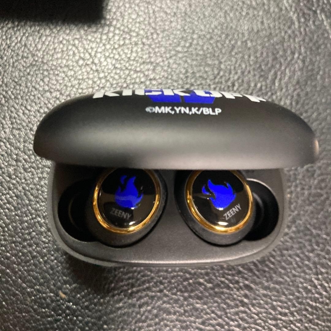 ZEENY Lights 3 Wireless Earphones Blue Rock Collaboration