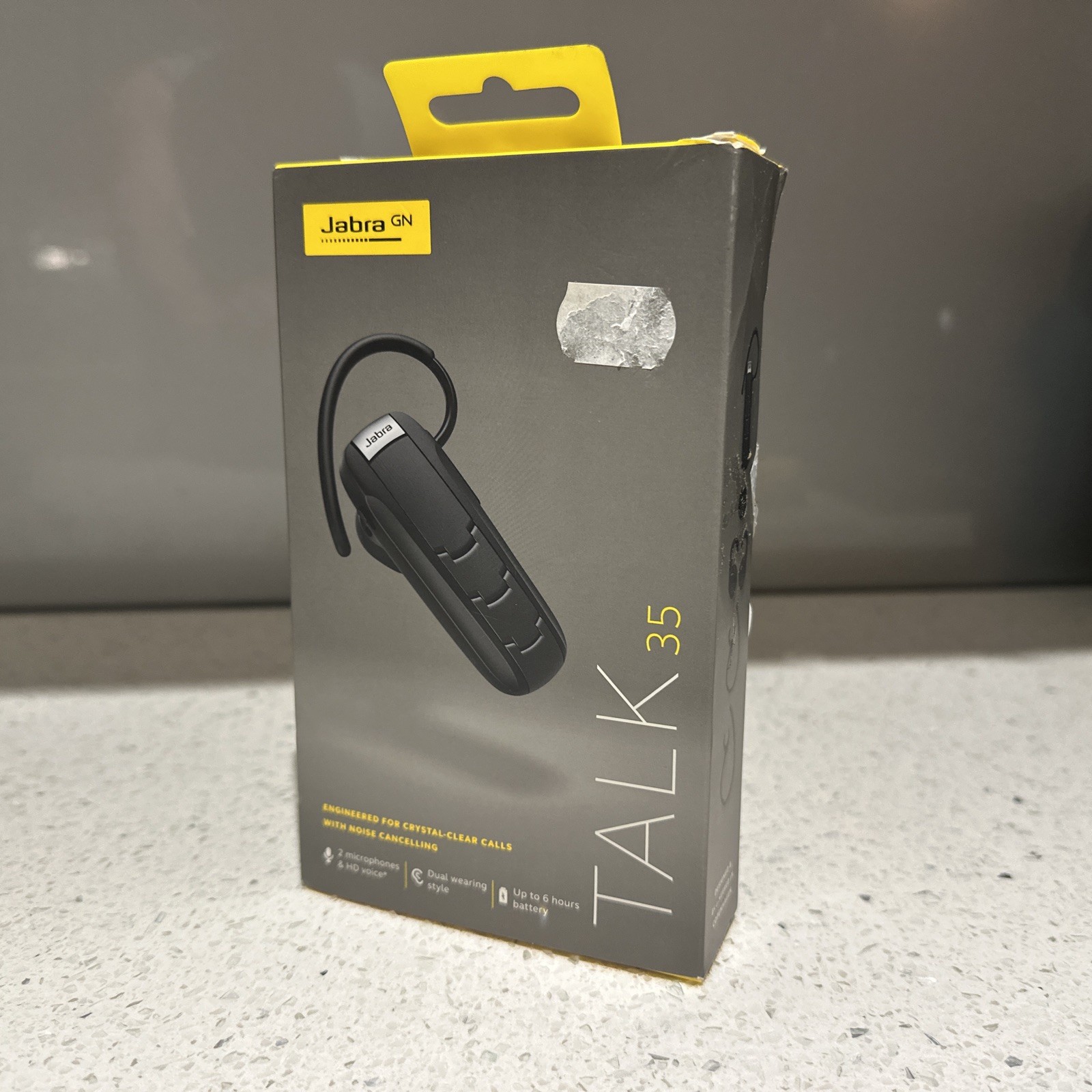 Jabra Talk 35 Wireless On-ear Mono Earset – Black