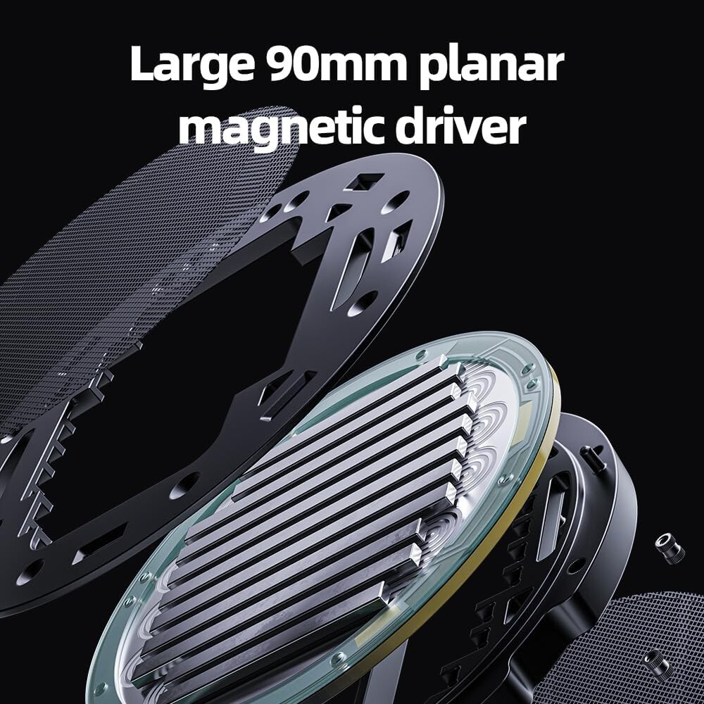 FiiO FT5 Open-Back 90mm Planar Magnetic Headphones