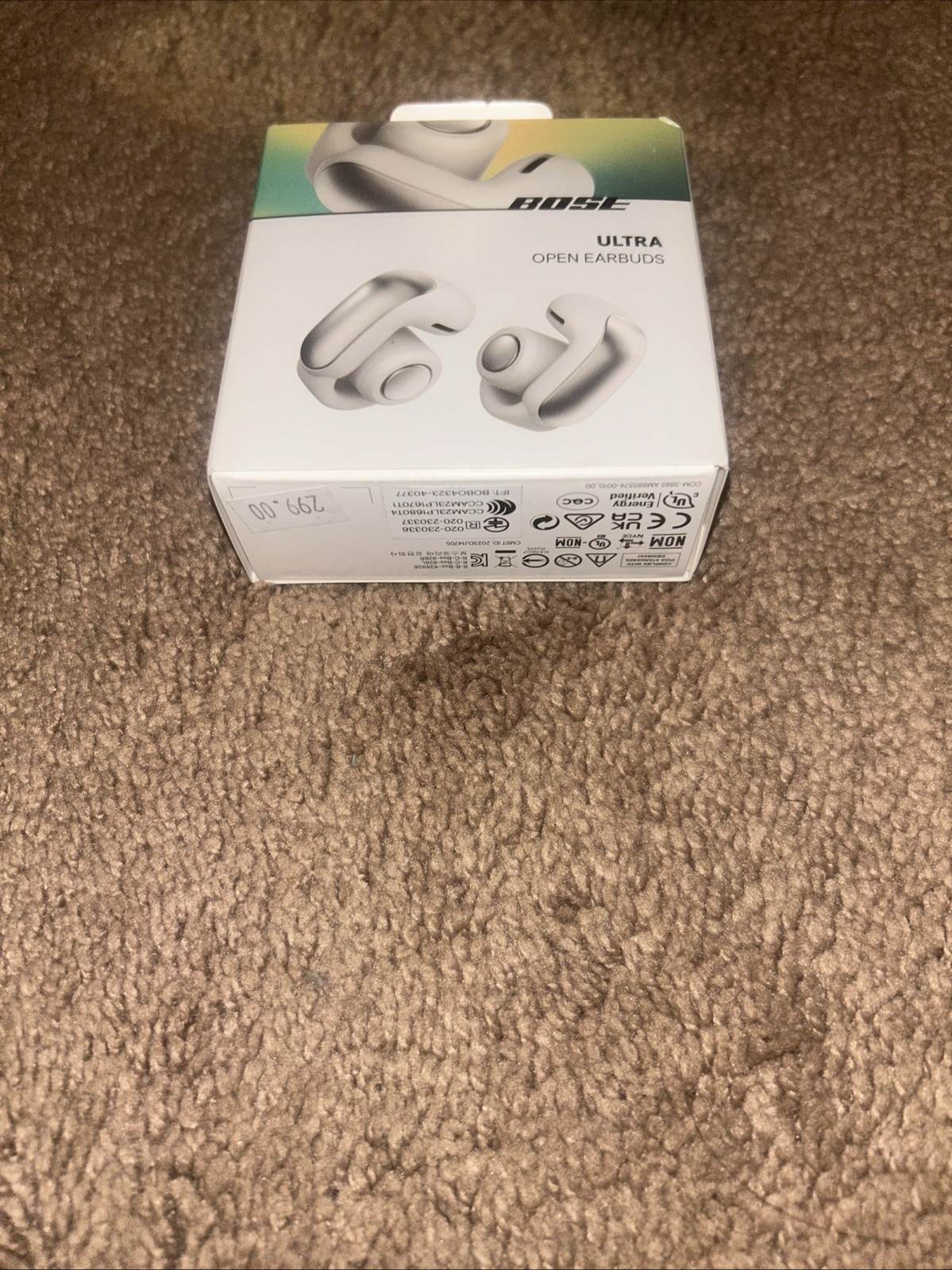 Bose Ultra Open Earbuds – White Smoke, (881046-0020)