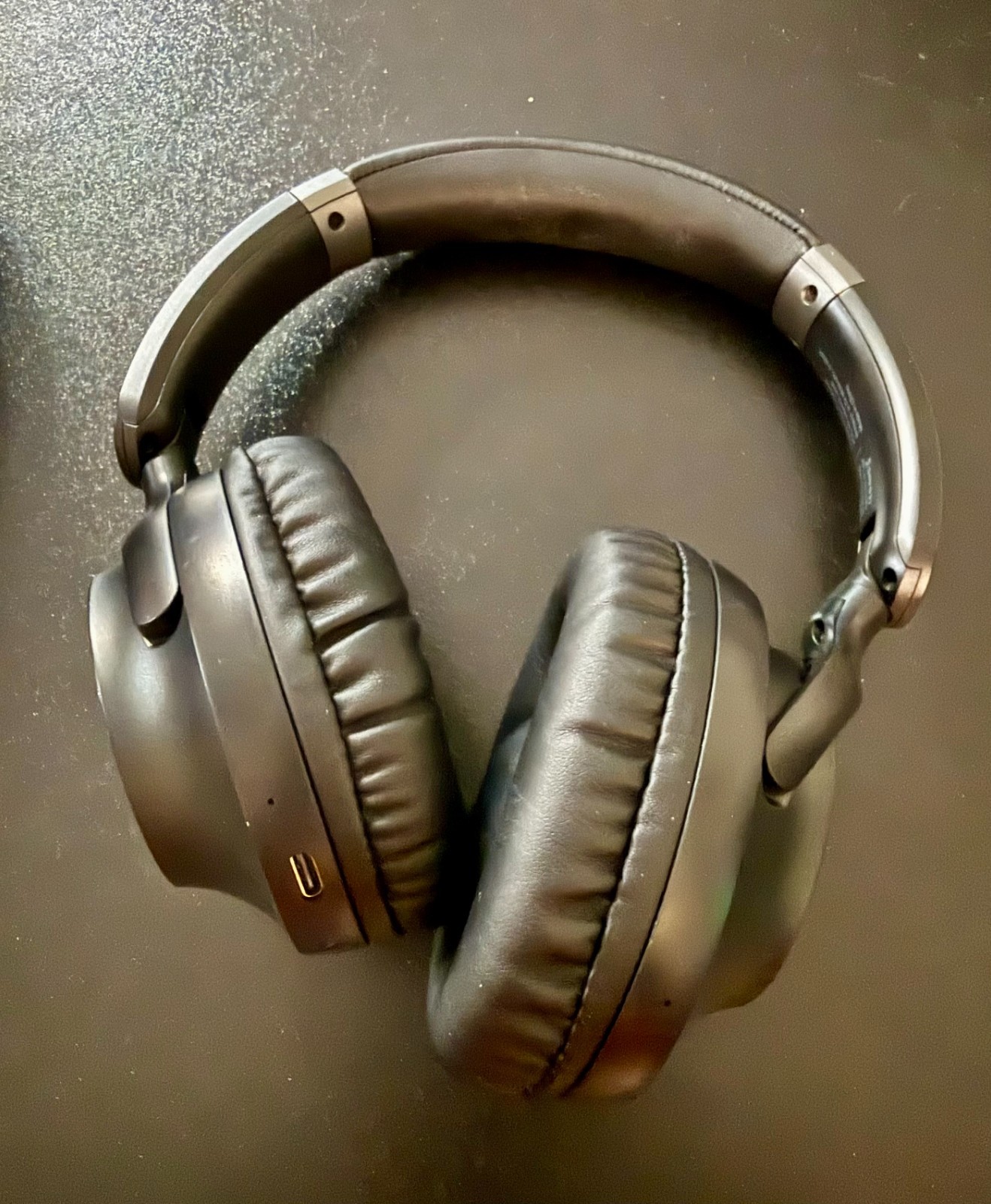 TAGRY Hybrid ANC Bluetooth Over-Ear Headphones Open Box w/ Case & Aux Cable