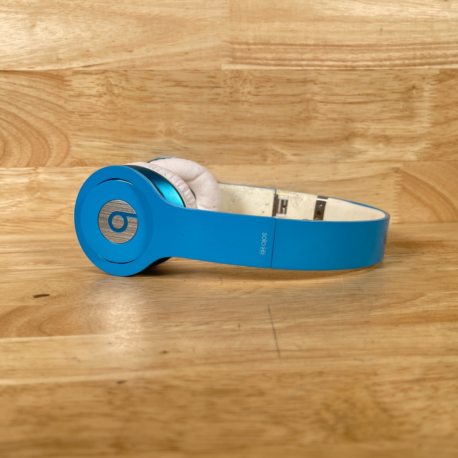Monster Beats by Dr. Dre Solo HD Blue Ear-Pad (On the Ear) Headset Headphones