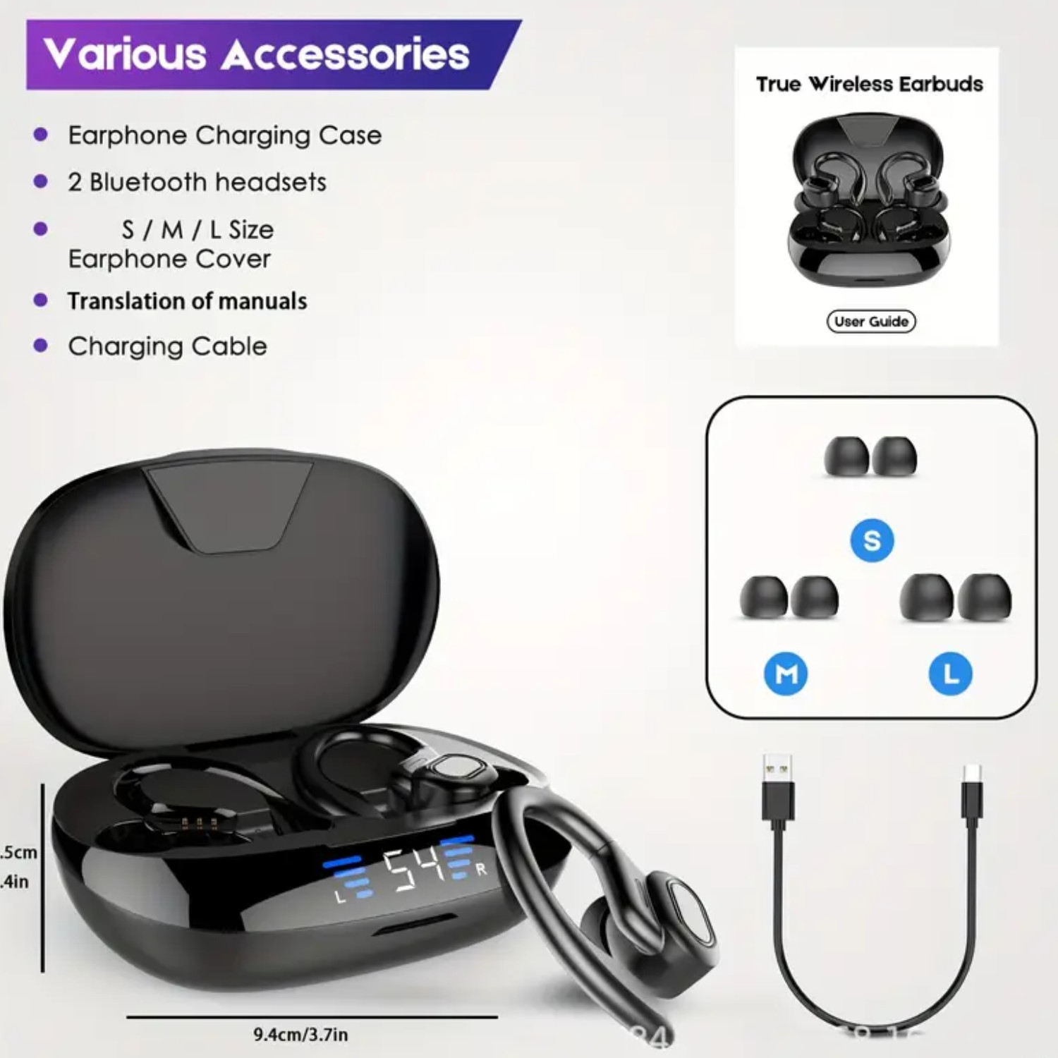 AI Translation Earbuds – 144 Languages, Bluetooth Translator for Everyday Use