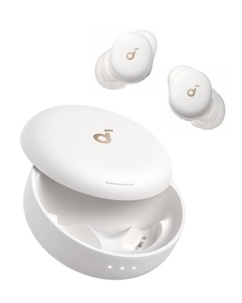 Soundcore Sleep A30 Special by Anker, Sleep Earbuds, ANC, Passive Lunar White