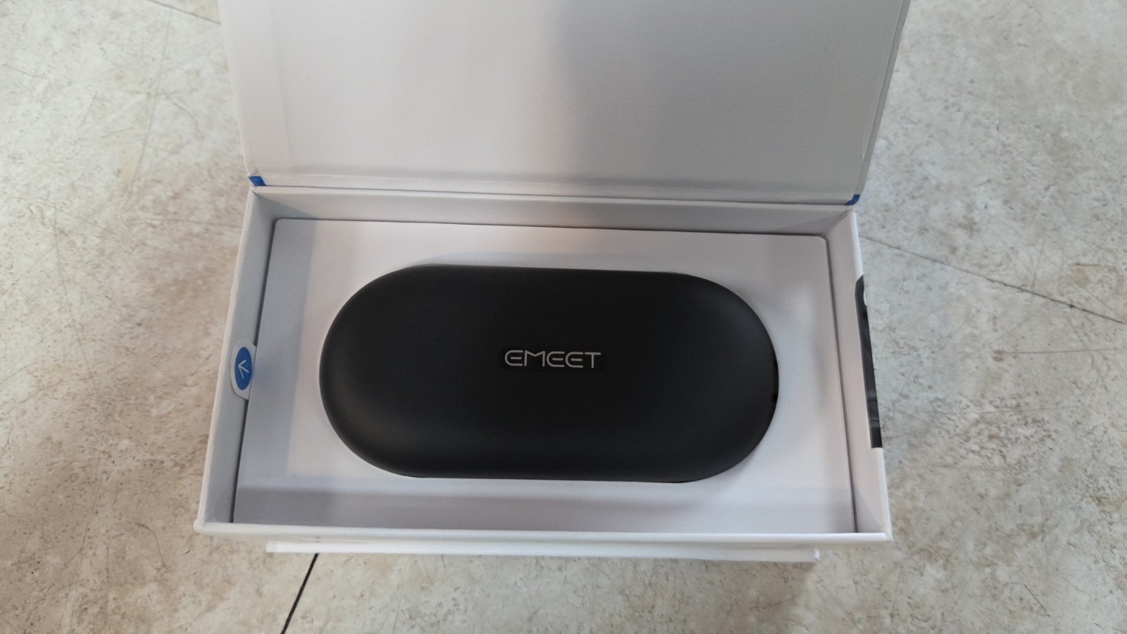 EMeet Air Open Ear Headphones With Mic Bluetooth 5.3 Earbuds Open Box