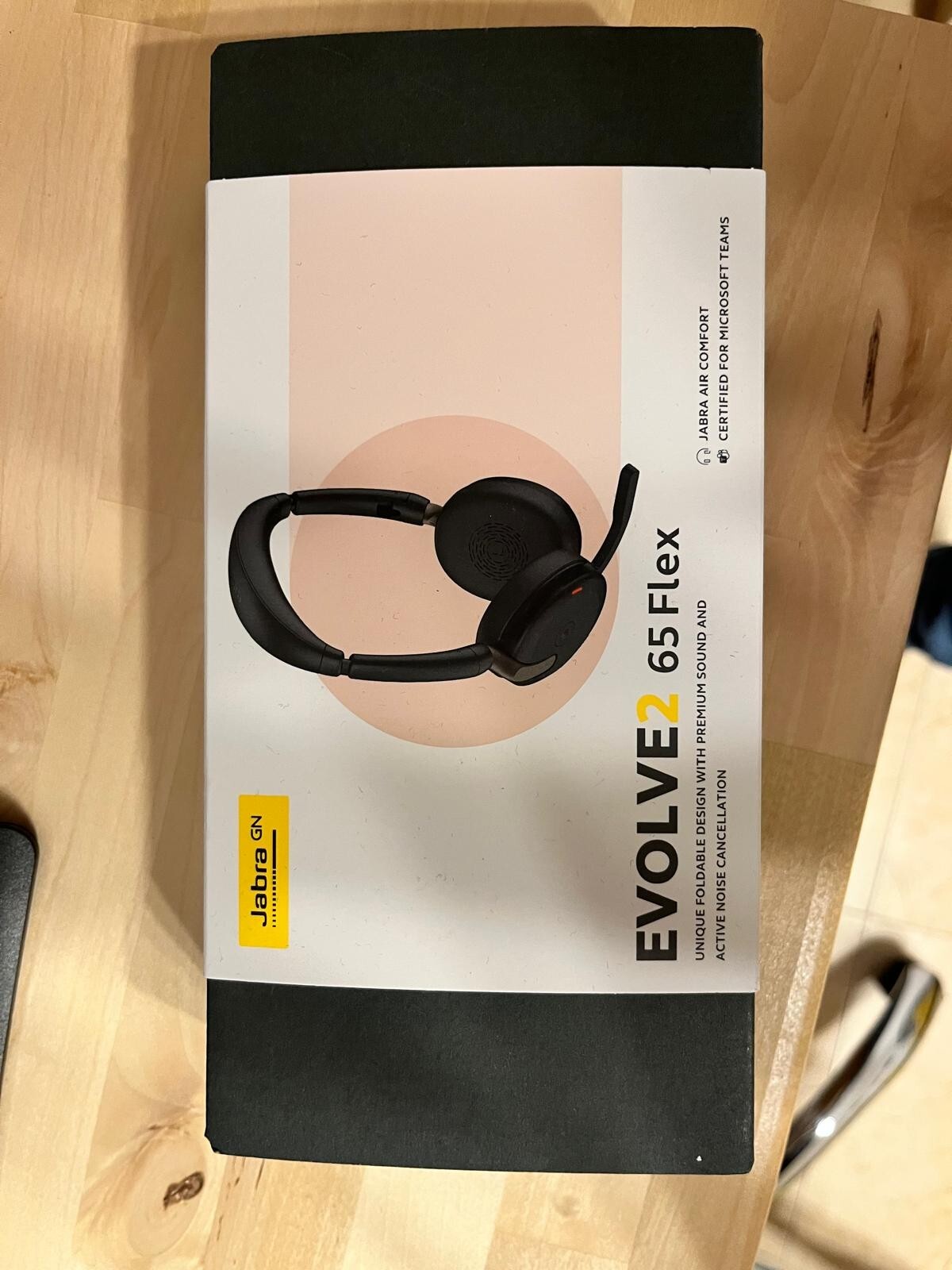 Jabra Evolve2 65 Flex Wireless Stereo Headset – Black