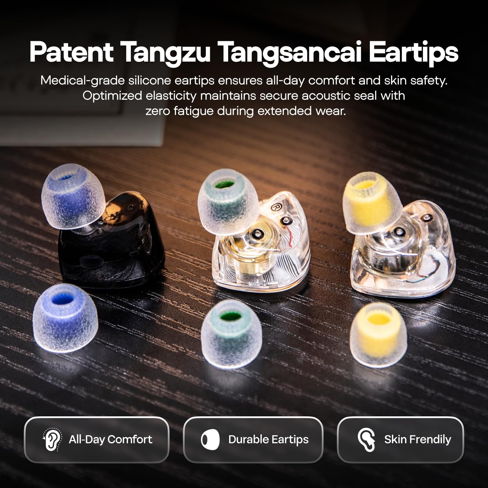 HIFIXAUDIO TANGZU Wan’er S.G II IEM 3.5mm Clear White