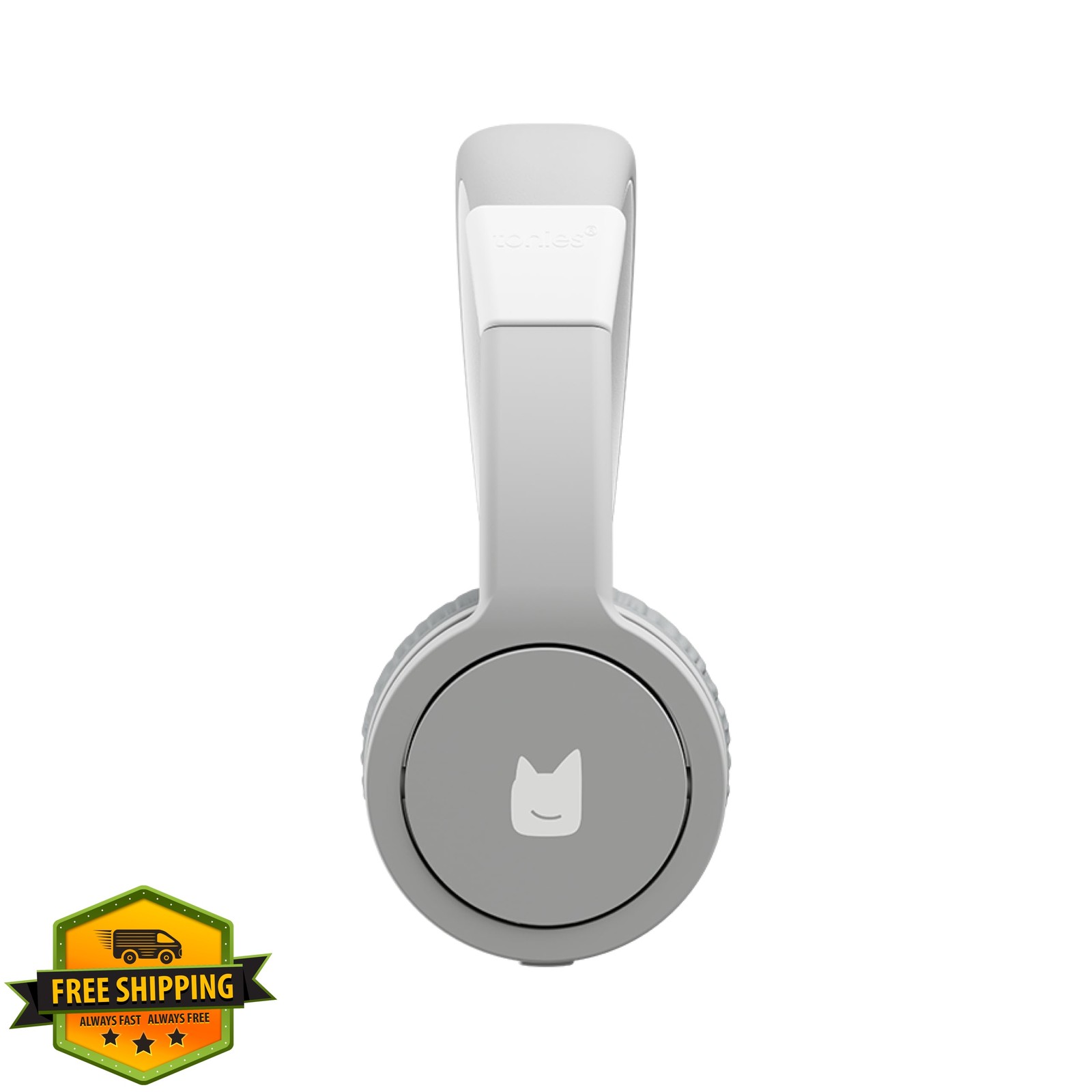 Tonies Moon Gray Wired Headphones for Toniebox 2
