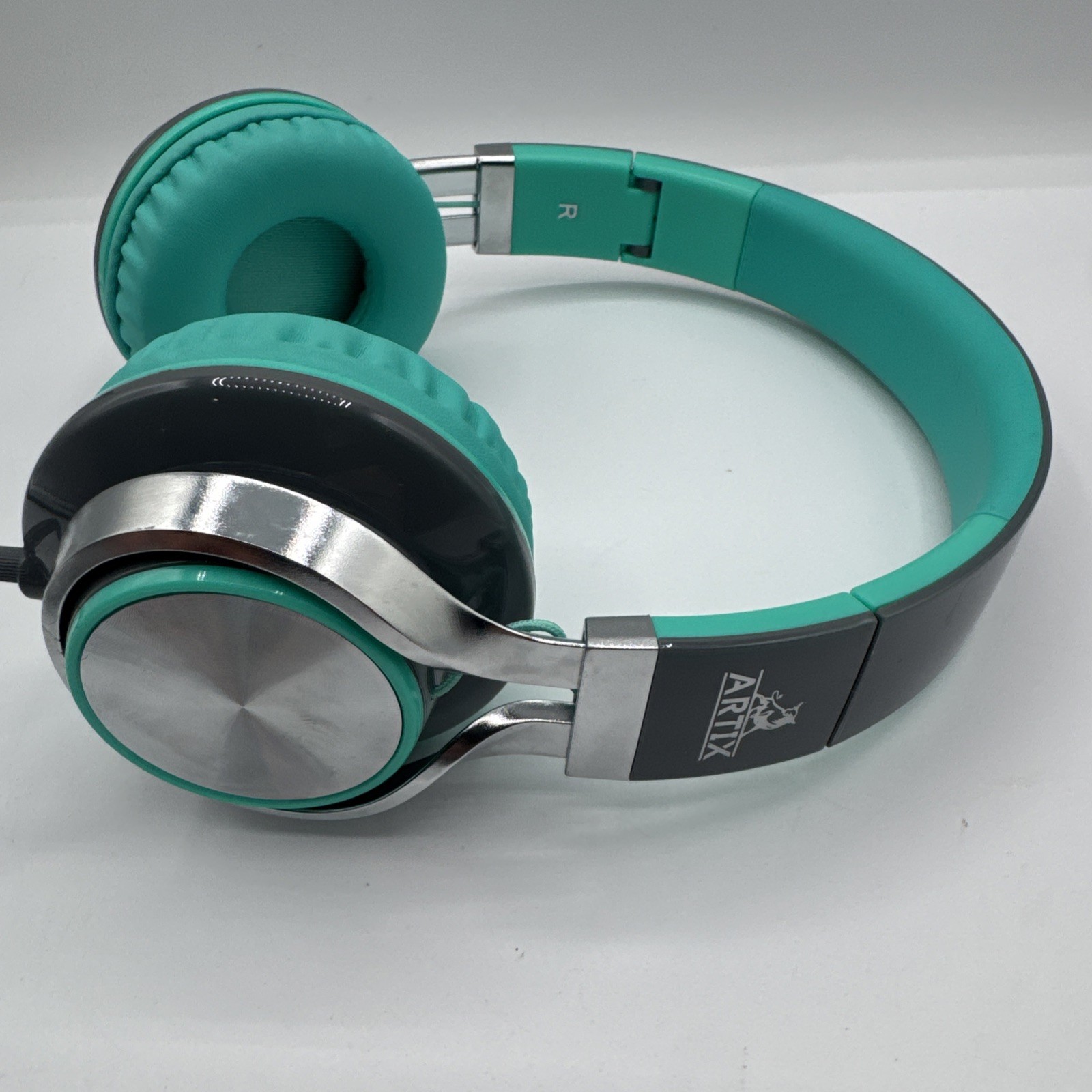 ARTIX CL750 Wired Headphones with Mic & Volume Control Turquoise