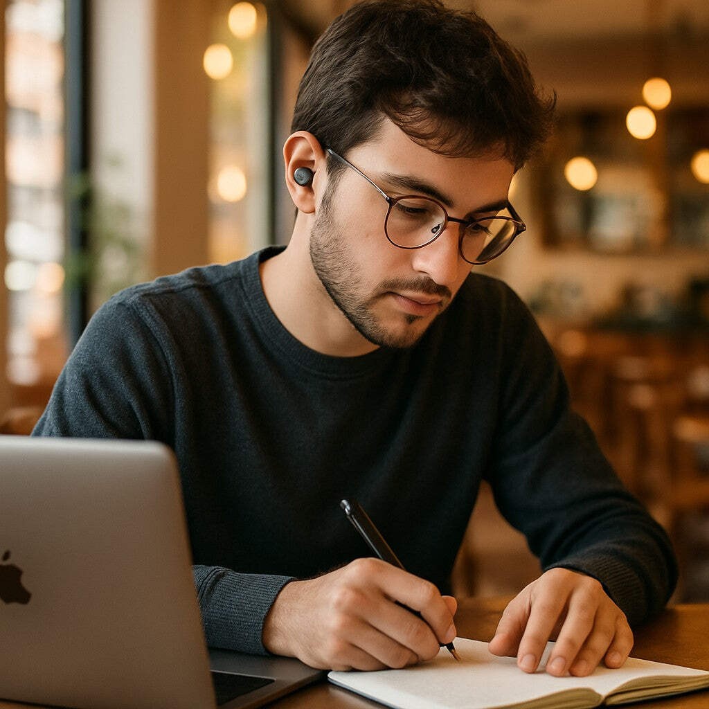TOZO E1 True Wireless Stereo Earbuds In-Ear Bluetooth TWS Pebble Case
