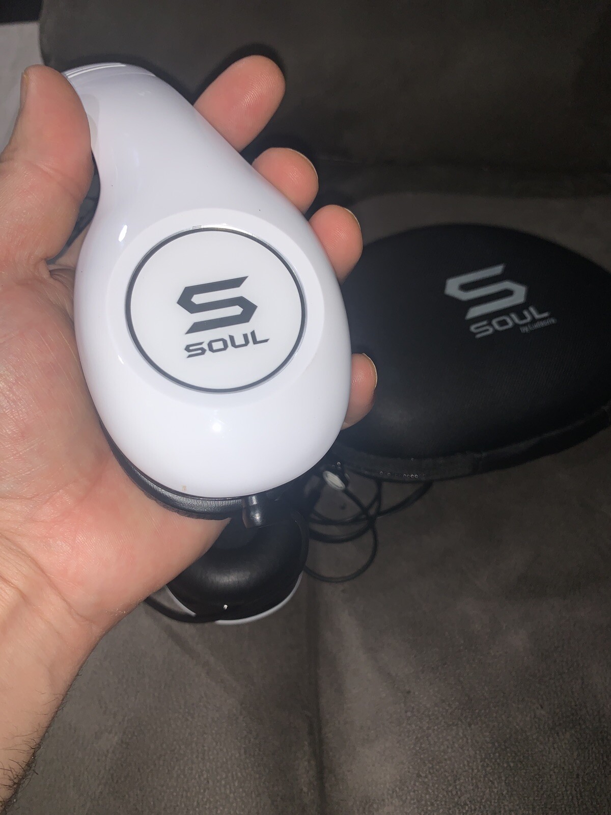Soul By Ludacris Noise Canceling Headphones Black/White