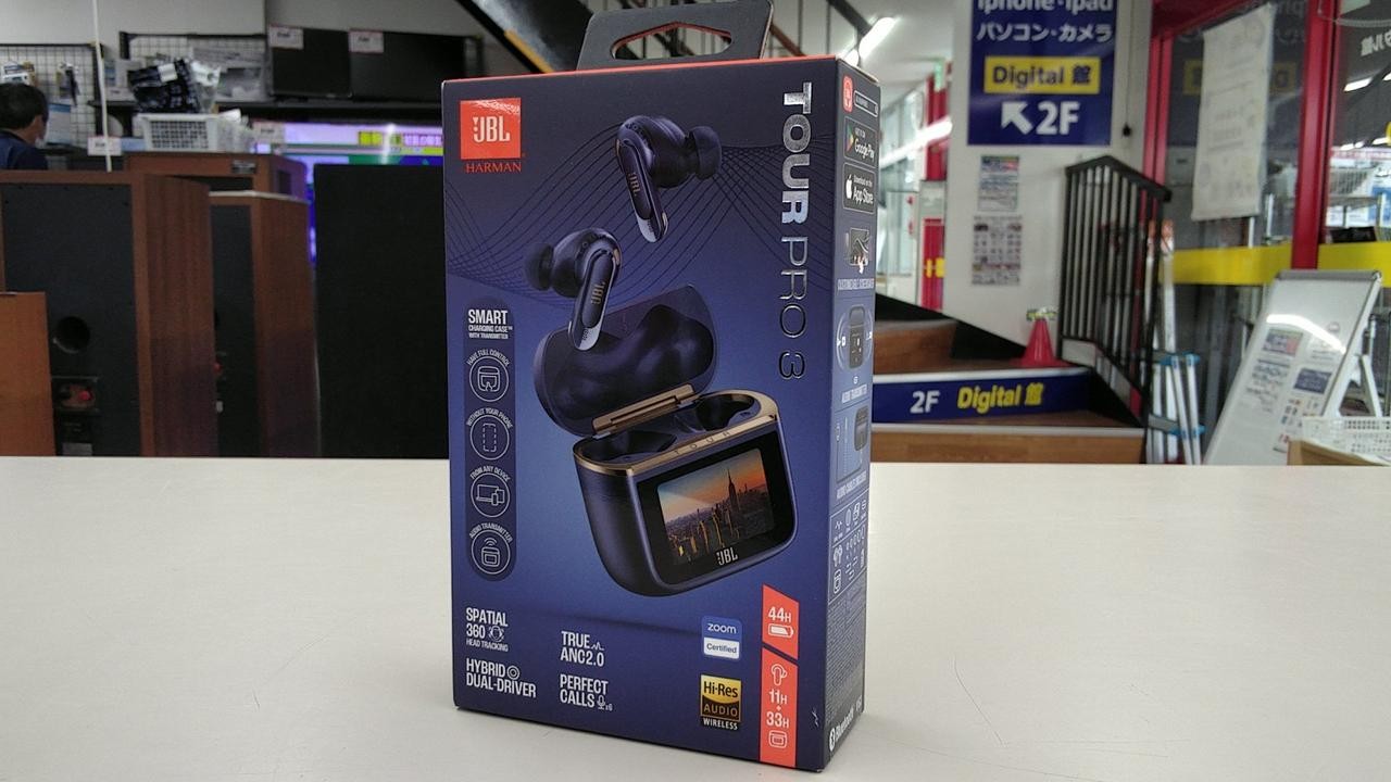 JBL Tour Pro 3 Hi-Res ANC Spatial Audio Smart Case True Wireless Earbuds