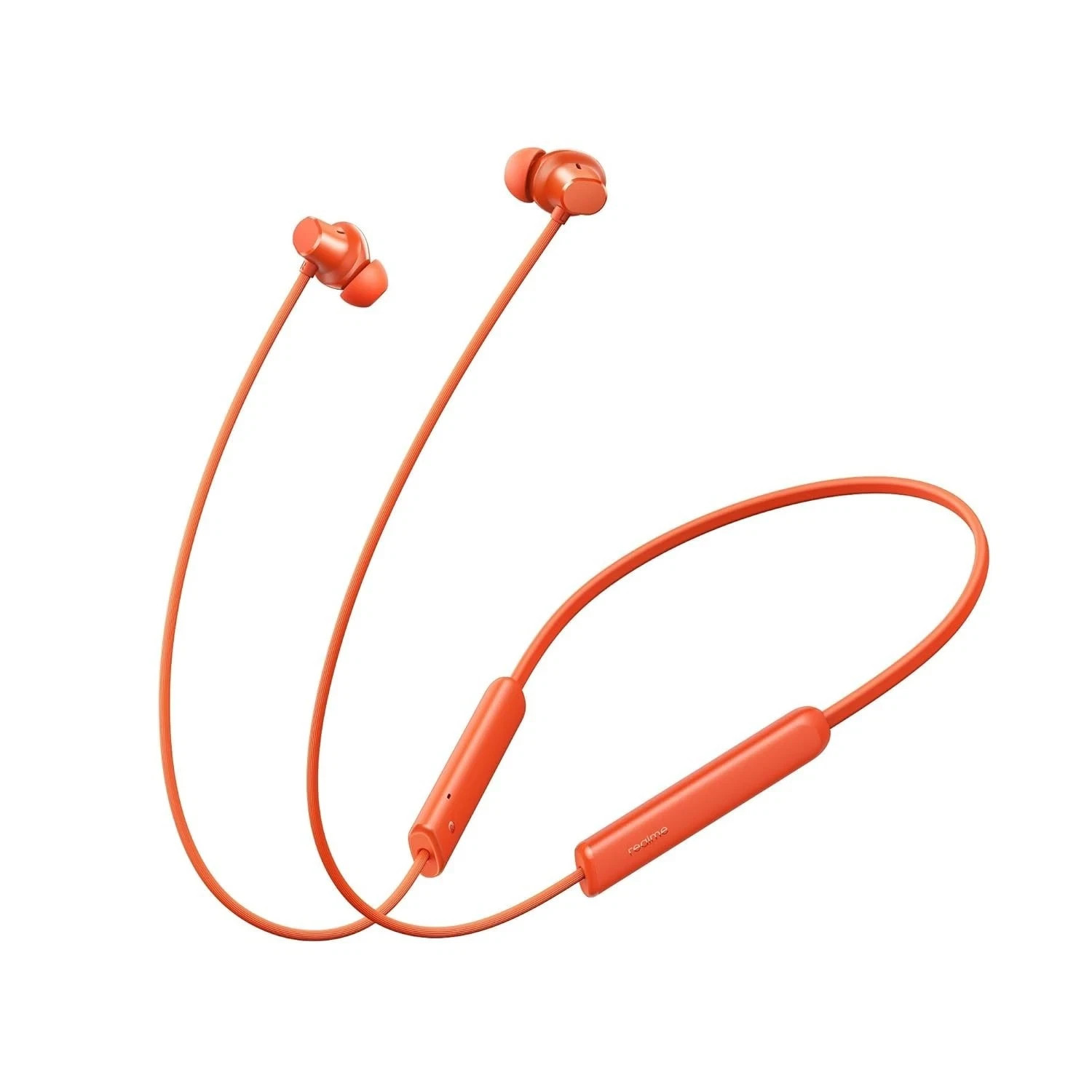 Realme Buds Wireless 5 Lite Ear Bluetooth Neckband Boost Cyber Orange USA Stock