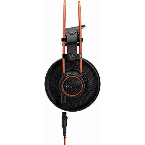 AKG K712 PRO-Y3 Model Proffesional Headphones Over Ear Type Wired Black Orange