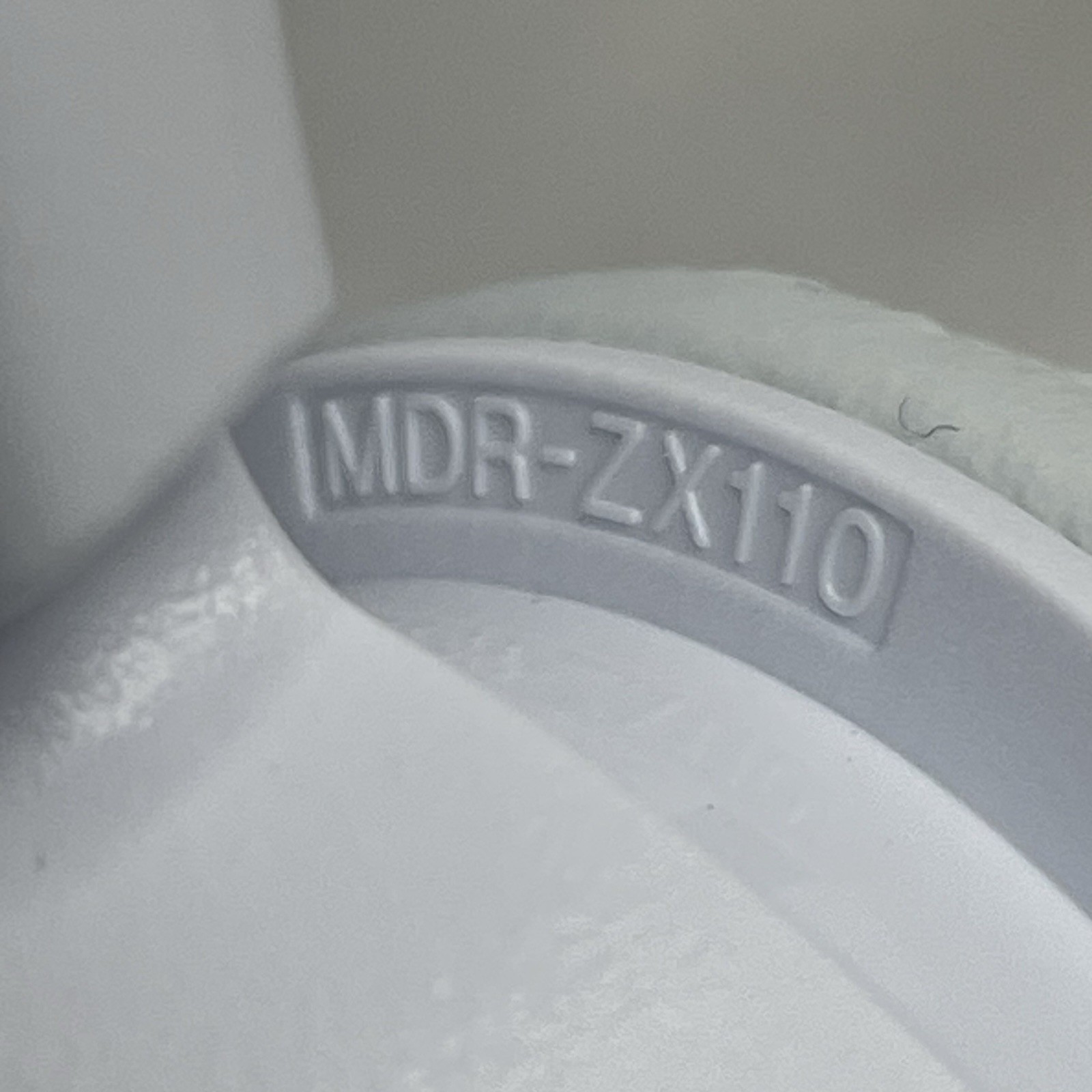 Sony MDR-ZX110 ZX-Series Folding Extra Bass Stereo Headphones White 3.5mm Wired
