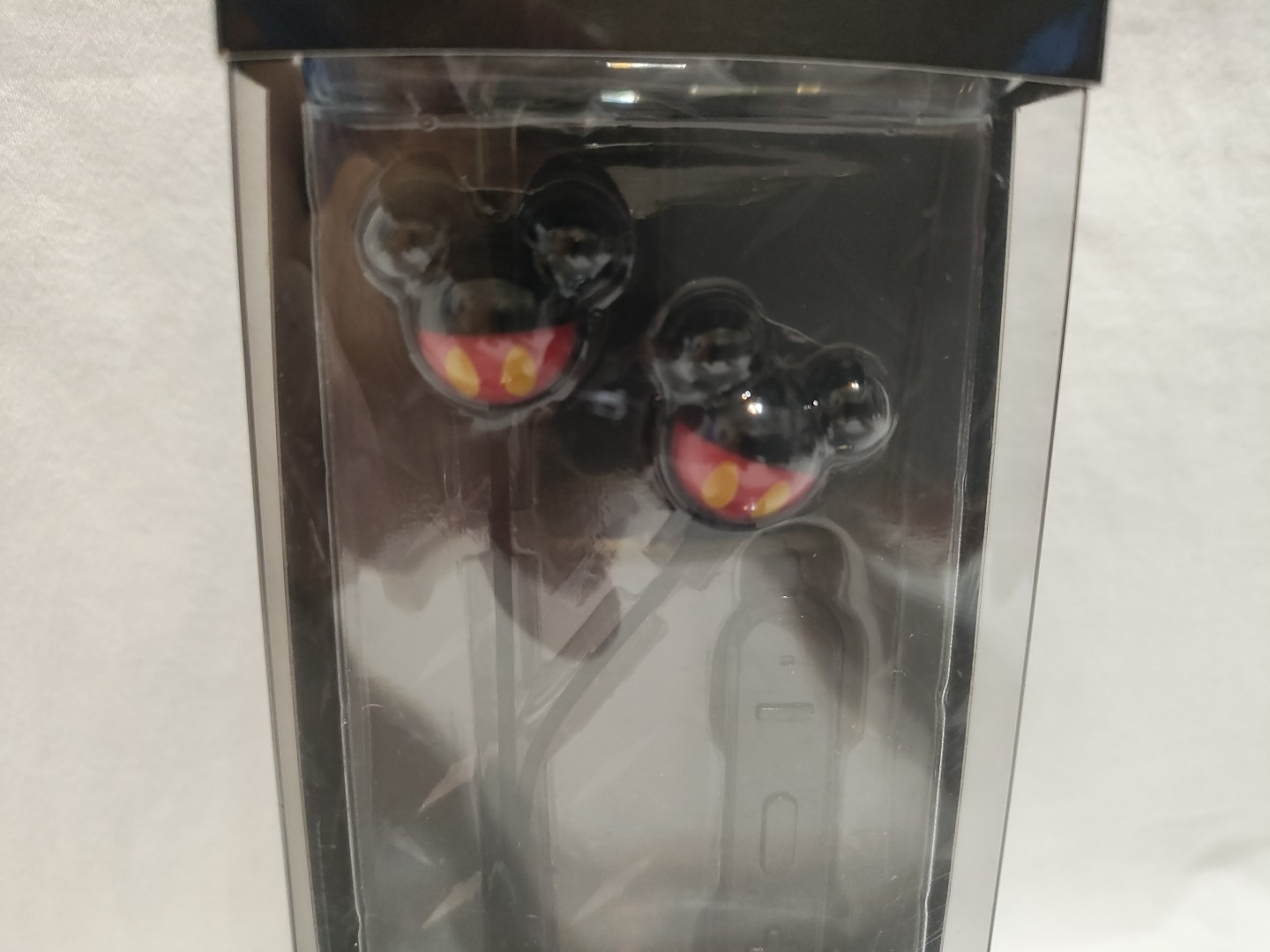 Mickey Mouse Bluetooth Earbuds D-Tech NEW Headphones Music Red Black And Yellow