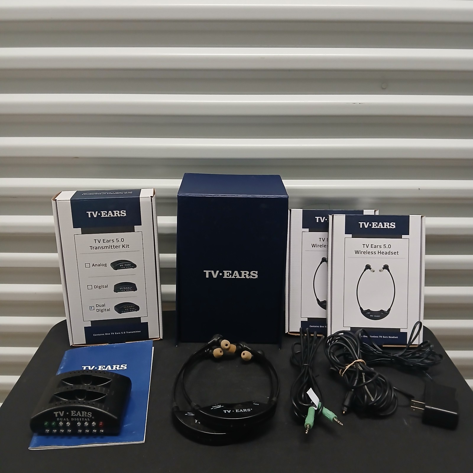 TV Ears 5.0 Digital 2 Headset Dual Transmitter