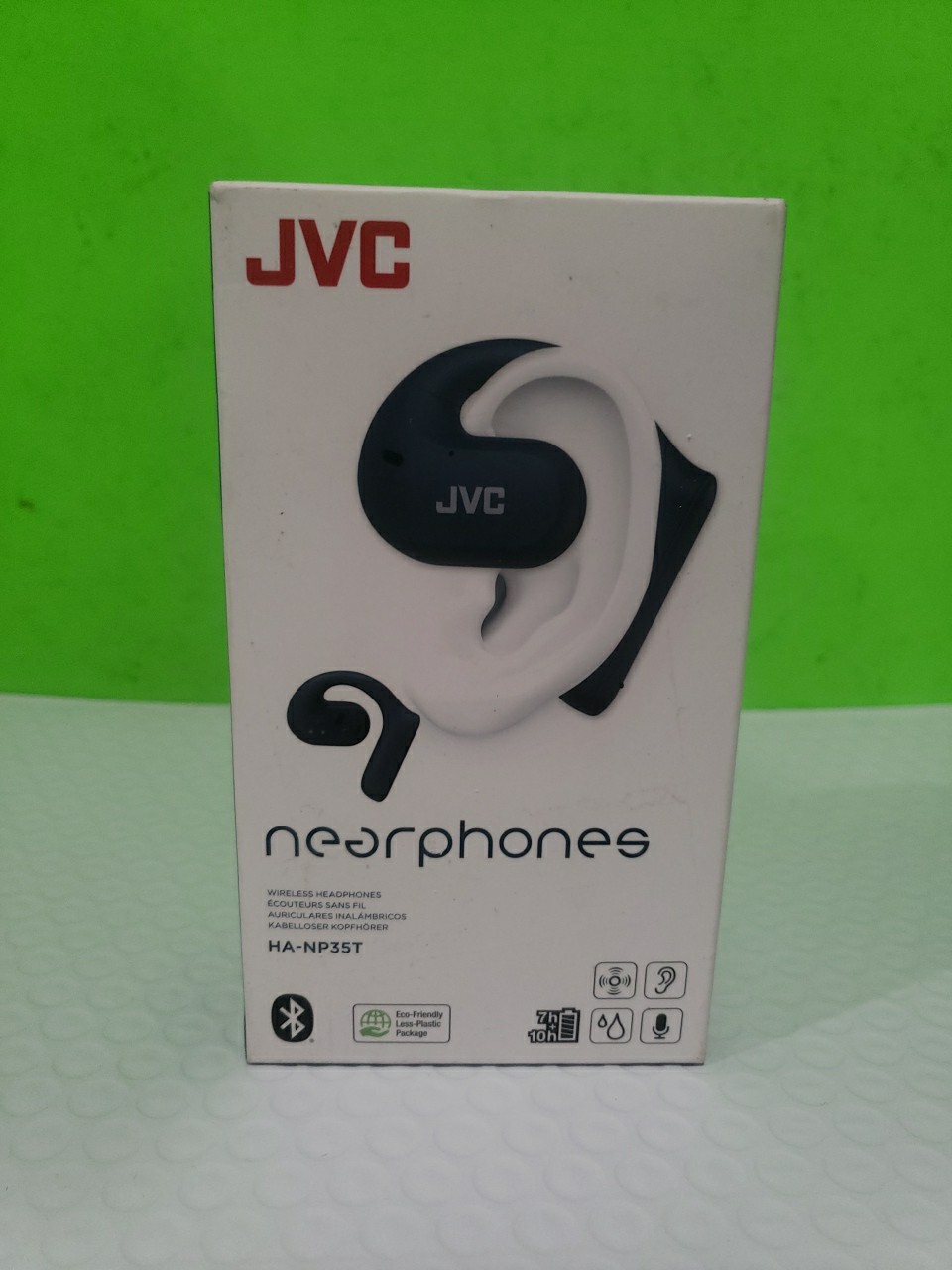 JVC HA-NP35T Wireless Open Ear Headphones Bluetooth 17 Hours IPX 4 – BLue Good