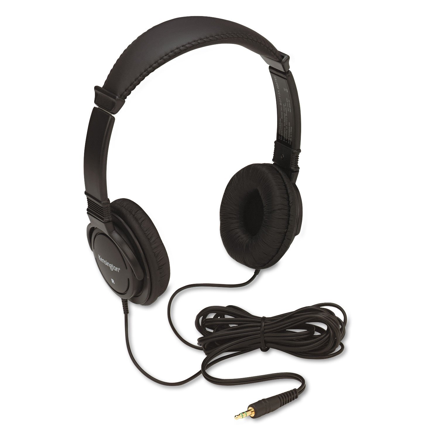 Black Wired Headphones with 40mm Drivers Comfortable for Classrooms and Monit…