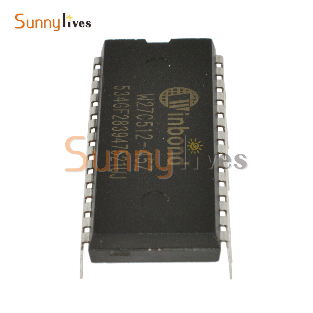 100Pieces W27C512-45Z W27C512 IC DIP EEPROM 512KBIT 45NS Winbond EEPROMs