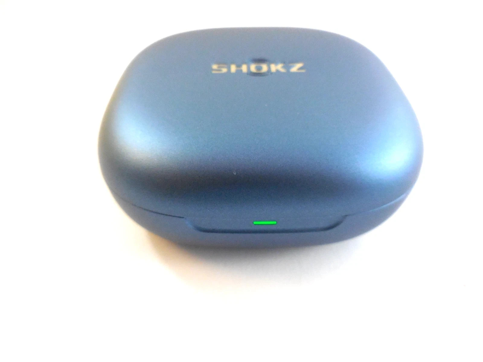Shokz OpenFit 2+ Open-Ear Wireless Earbuds Charging Case- Stone Blue (T921)