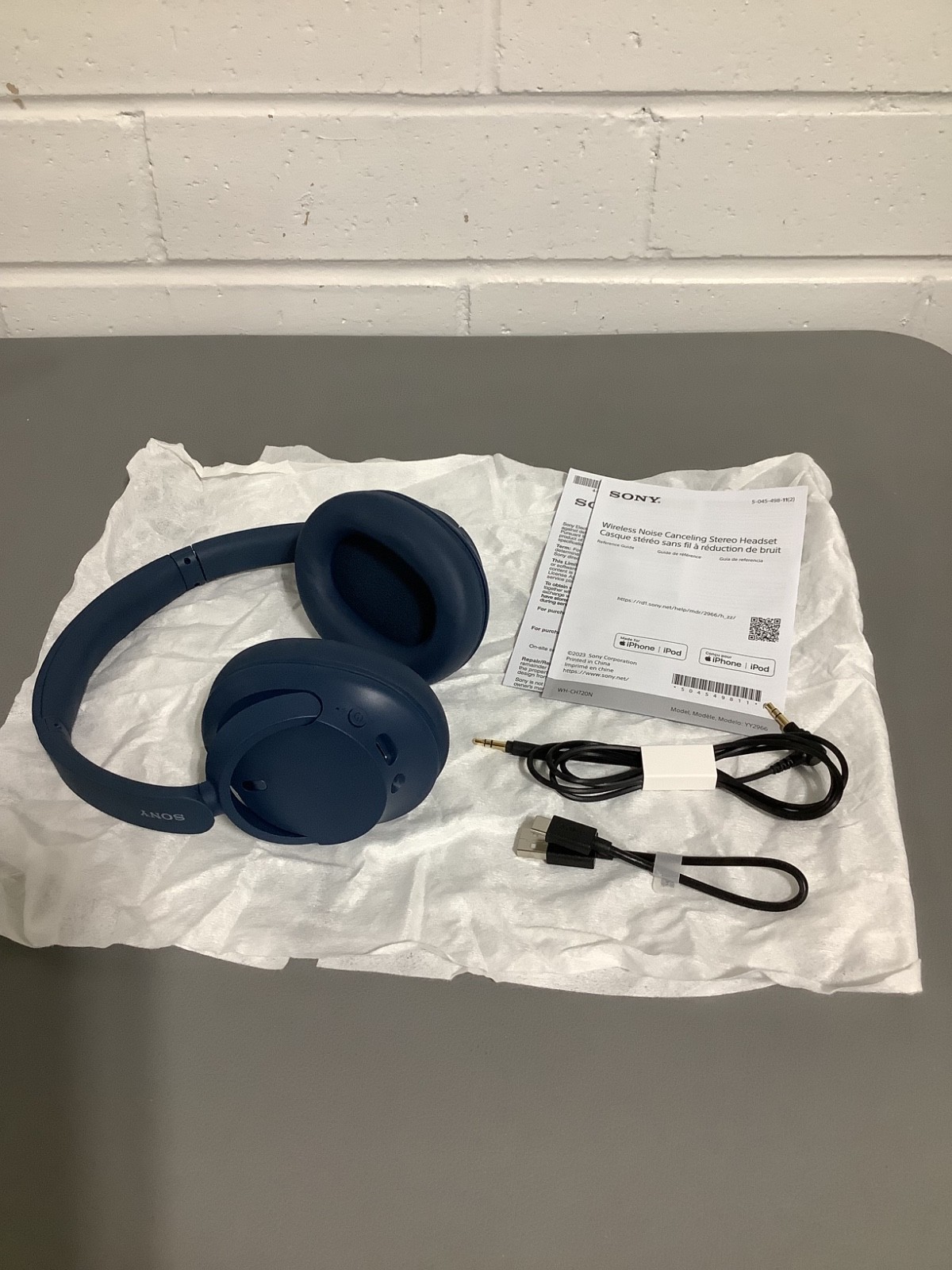 Sony WH-CH720N Noise Canceling Wireless Headphones – Black