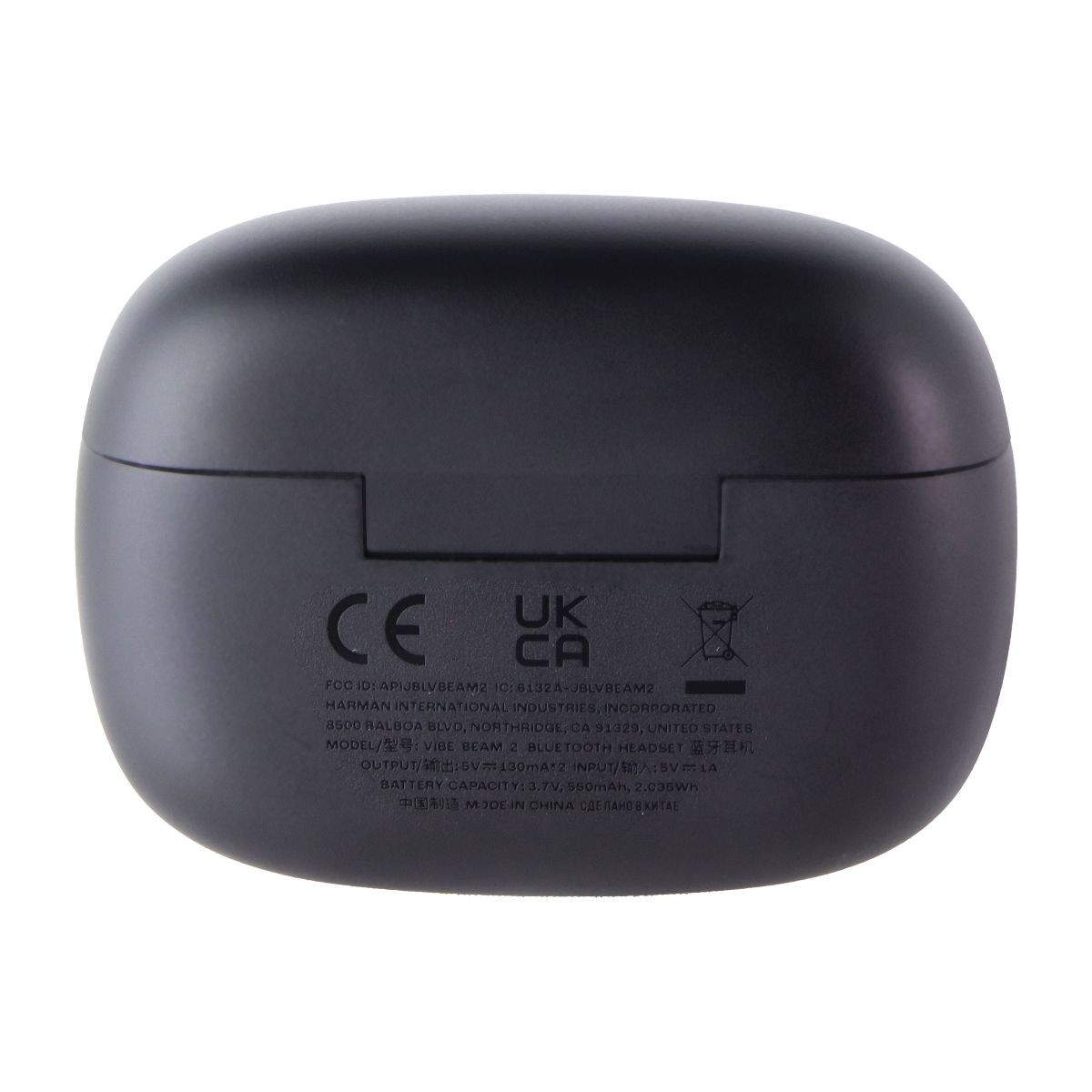 JBL Vibe Beam 2 True Wireless Noise Cancelling IP54 Earbuds – Black