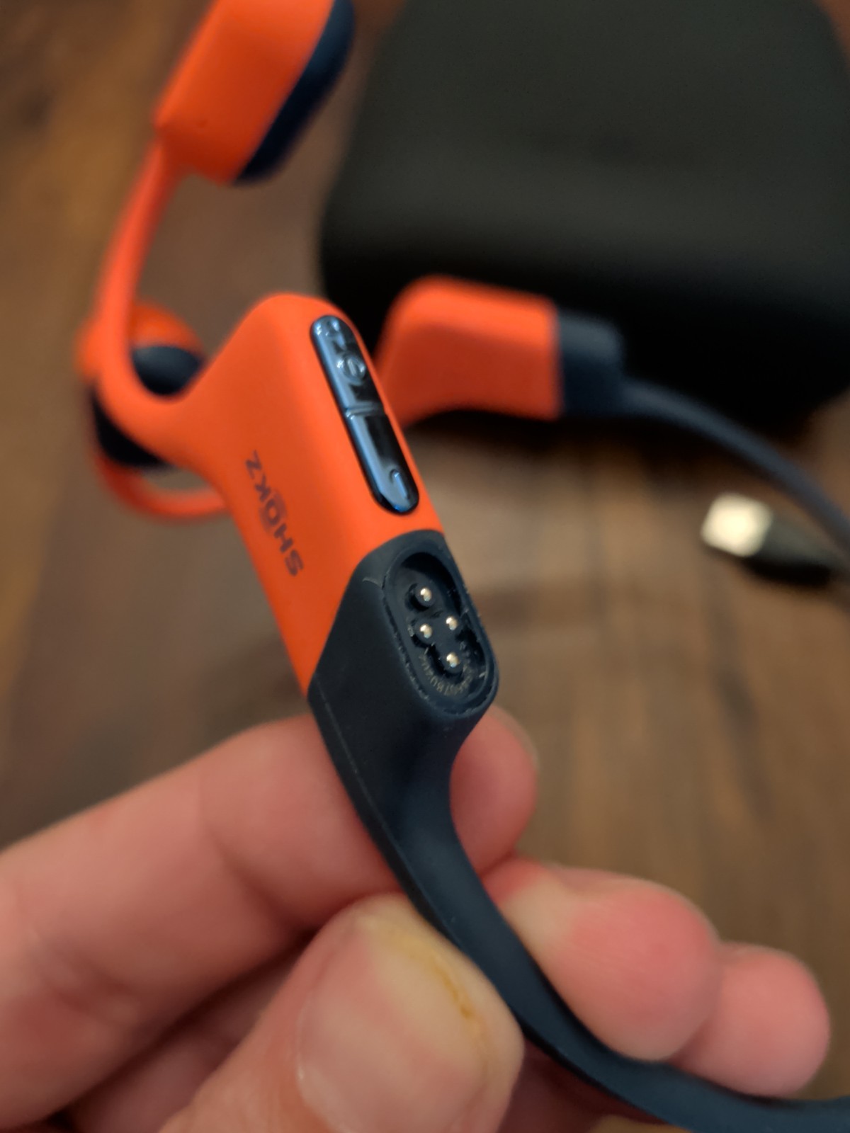 Shokz OpenSwim Pro Wireless Bone Conduction Open-Ear Headphones Red – EUC Tested