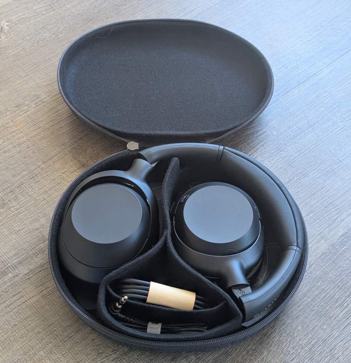 SONY WH-ULT900N Wireless Noise Canceling Bluetooth Headphones /w CASE – BLACK #E